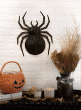 Load image into Gallery viewer, Handcrafted Water Hyacinth Spider Wall Décor
