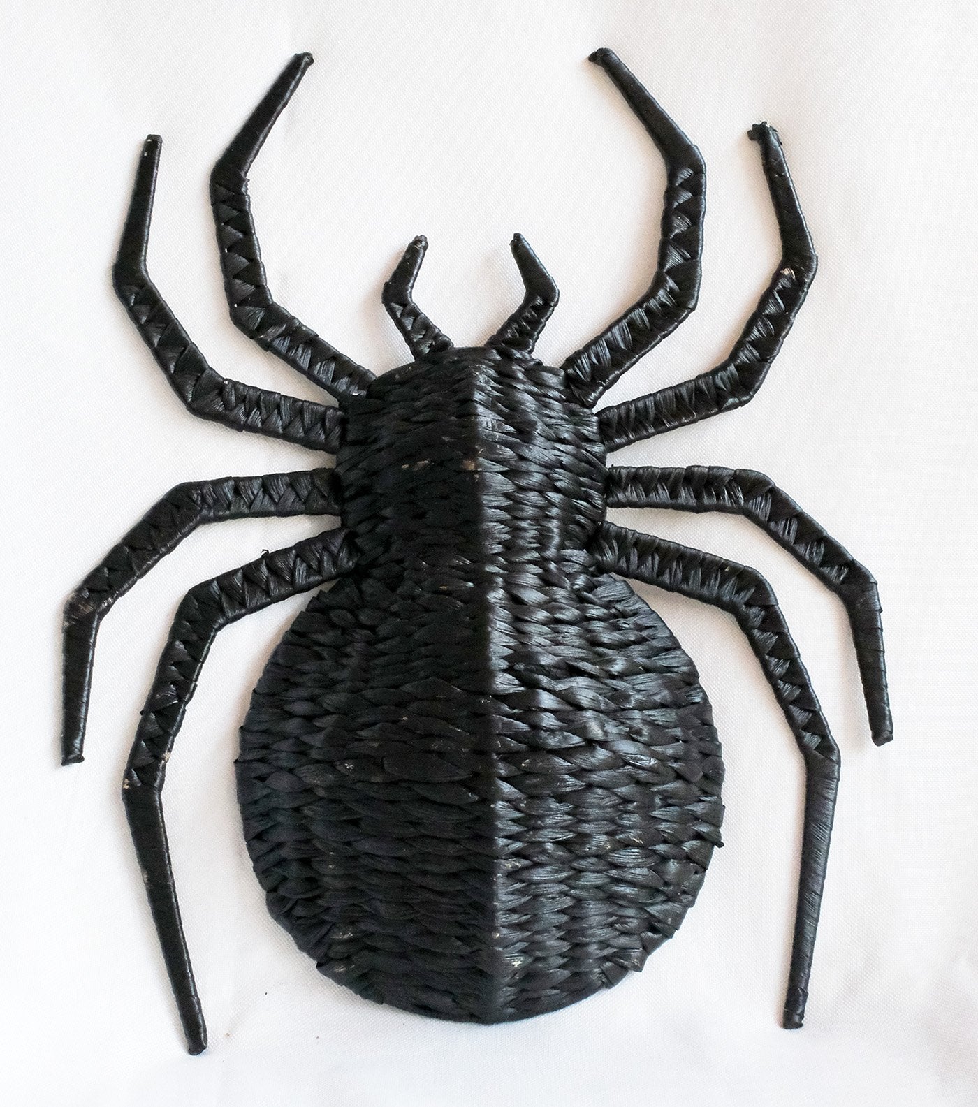 Handcrafted Water Hyacinth Spider Wall Décor